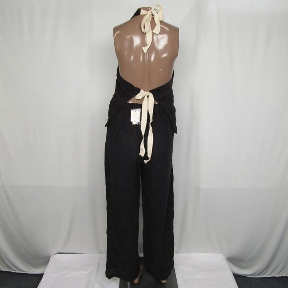 NEW FREE PEOPLE Women's Take Me To Paris 2-Piece Pant Set Black Size XS - Picture 3 of 6